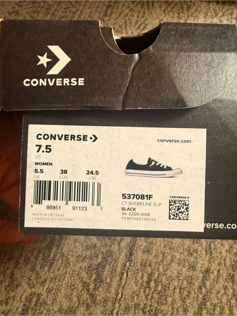 Converse Slip Sneakers 7.5